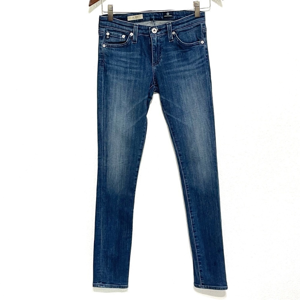 AG Adriano Goldschmied Woman Stilt Cigarette Leg Denim Jeans Size 25